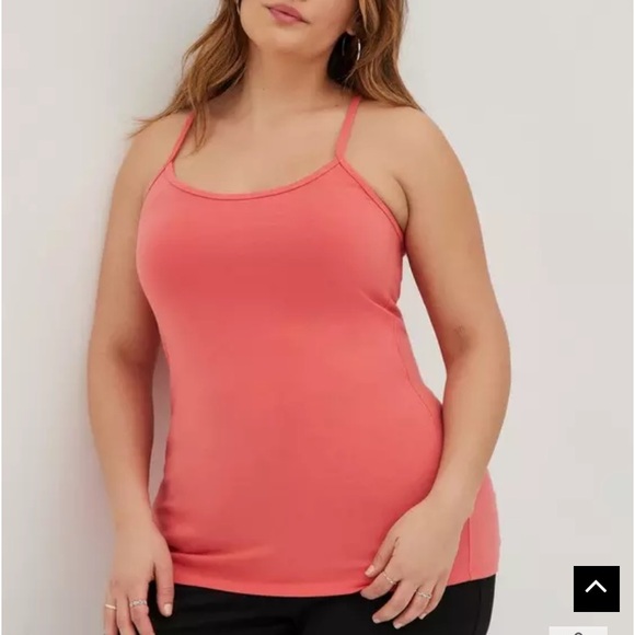 Foxy Scoop Neck Racerback Cami - Picture 4 of 5